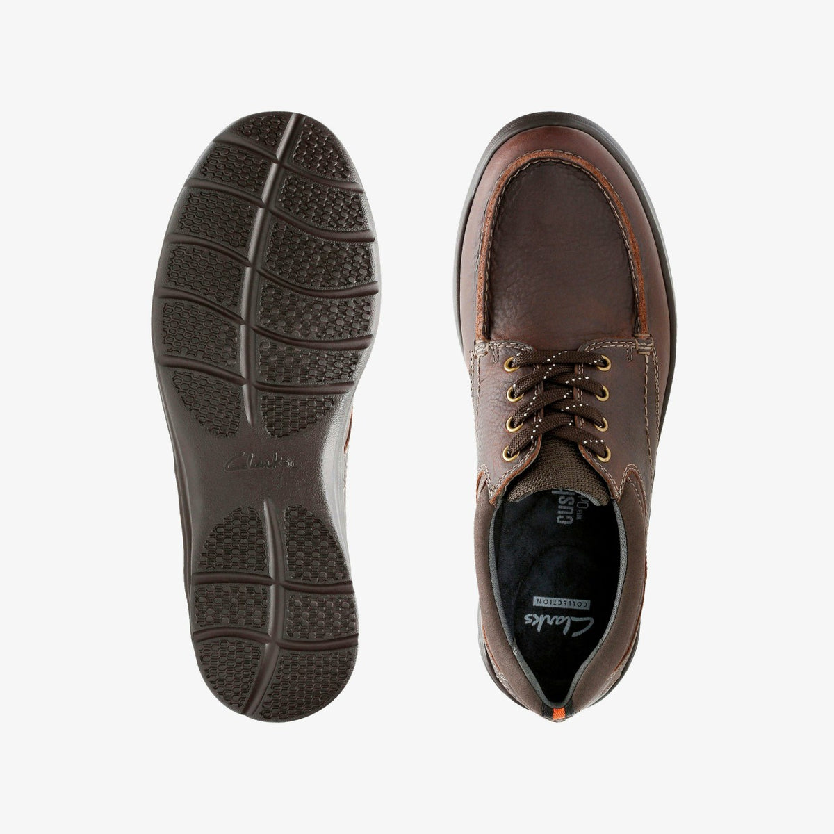 Clarks Cotrell Edge Brown Oily