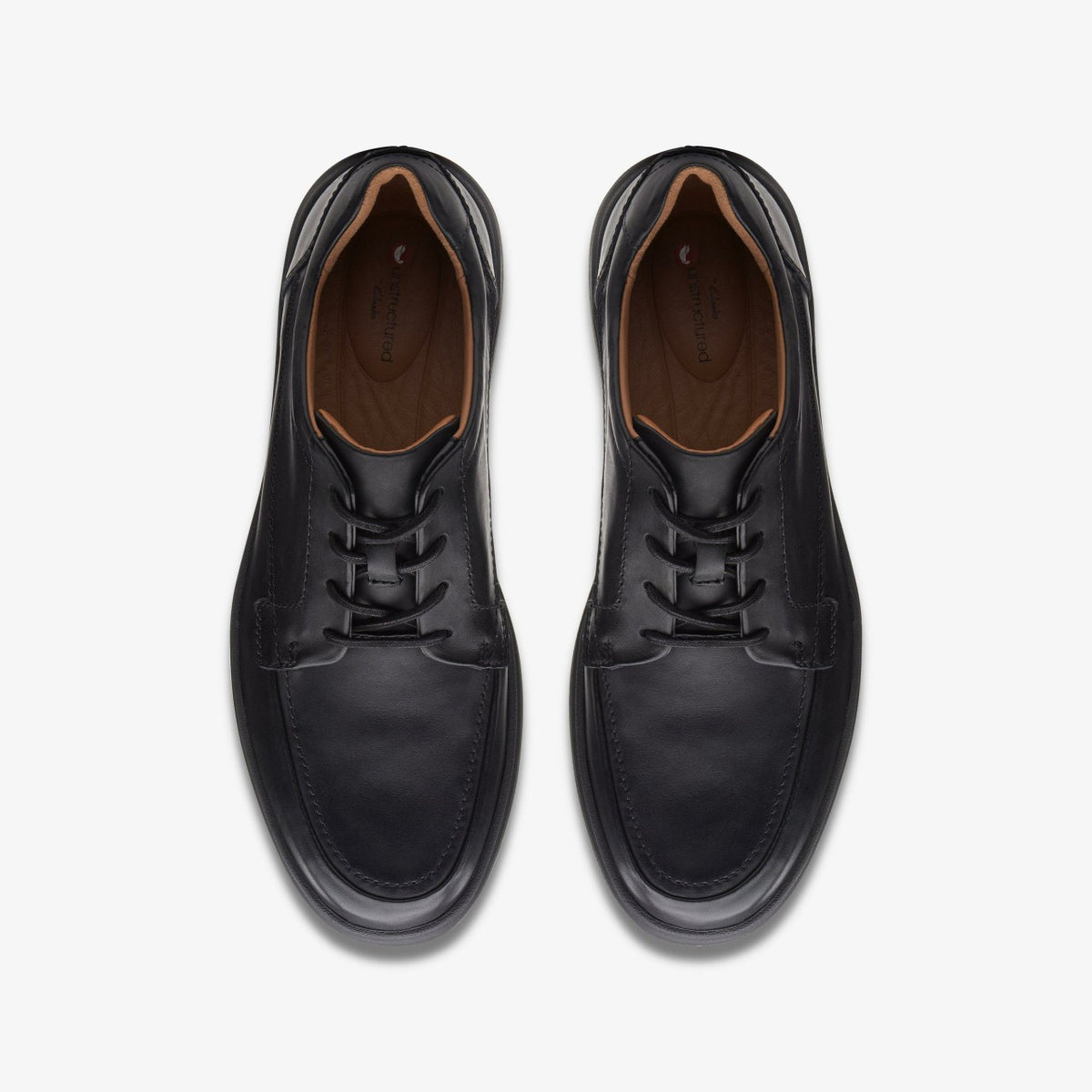 Clarks Un Abode Ease Black Leather