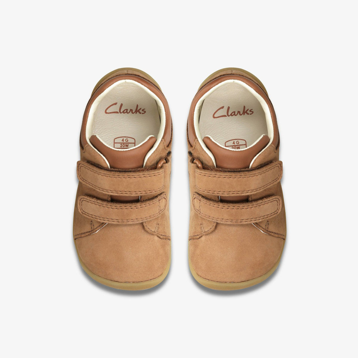 Clarks Roamer Craft Toddler Tan Leather