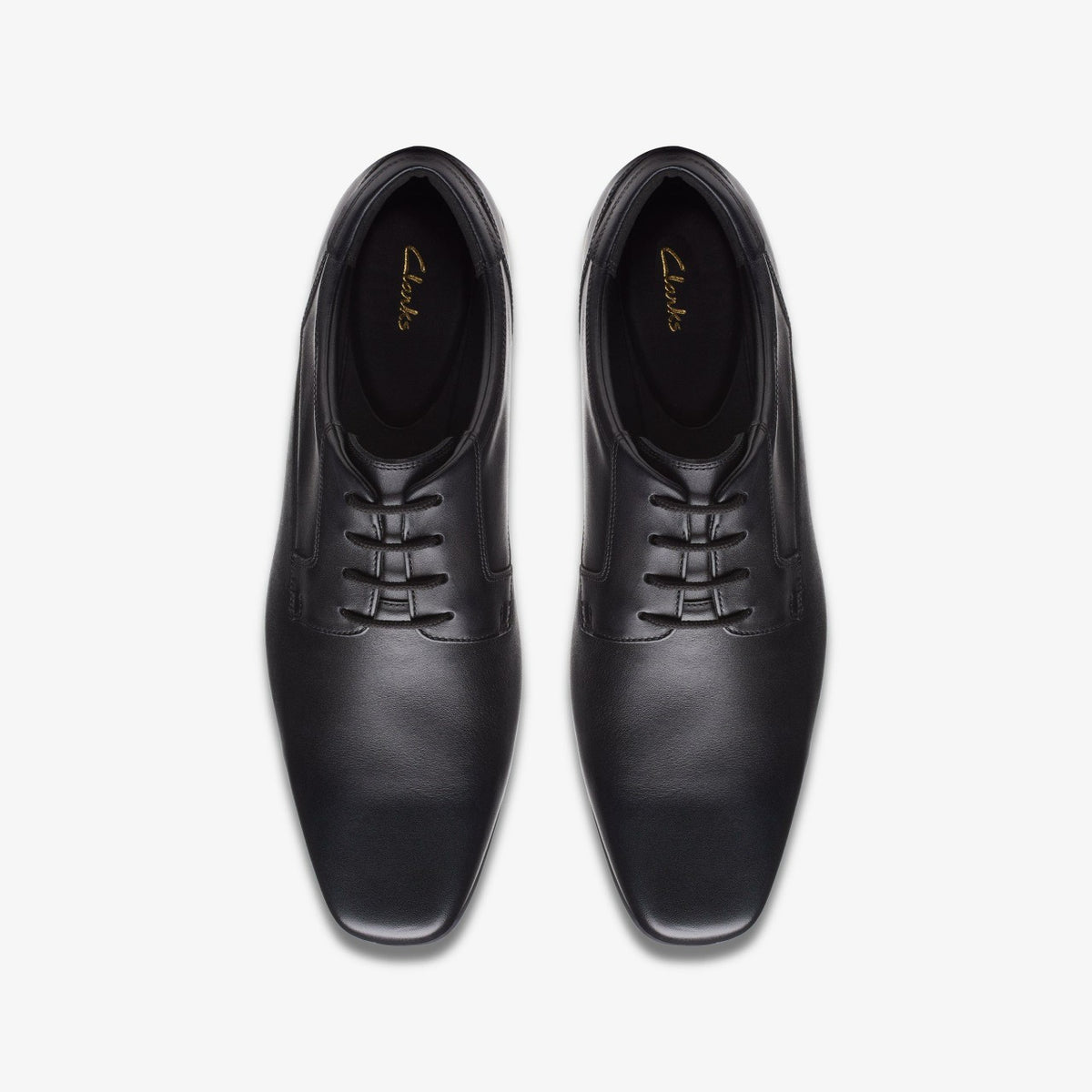 Clarks Sidton Lace Black Leather