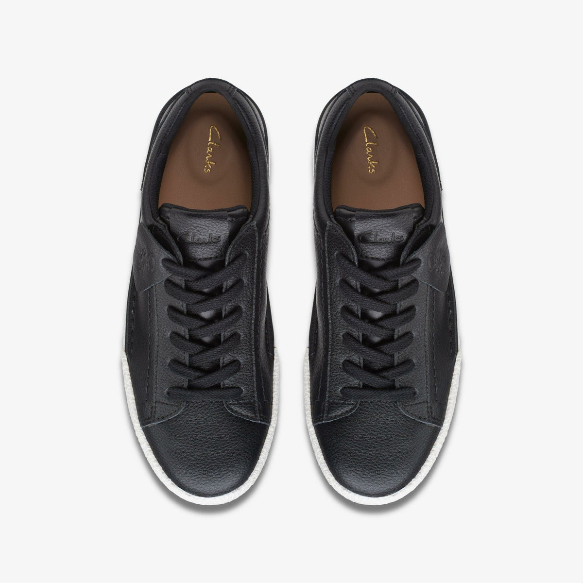 Clarks Craft Cup Walk Black Leather