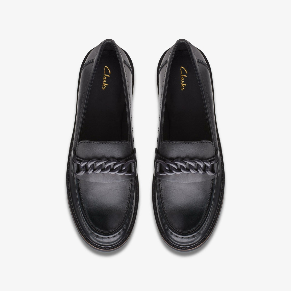 Clarks Orianna Edge Black Leather