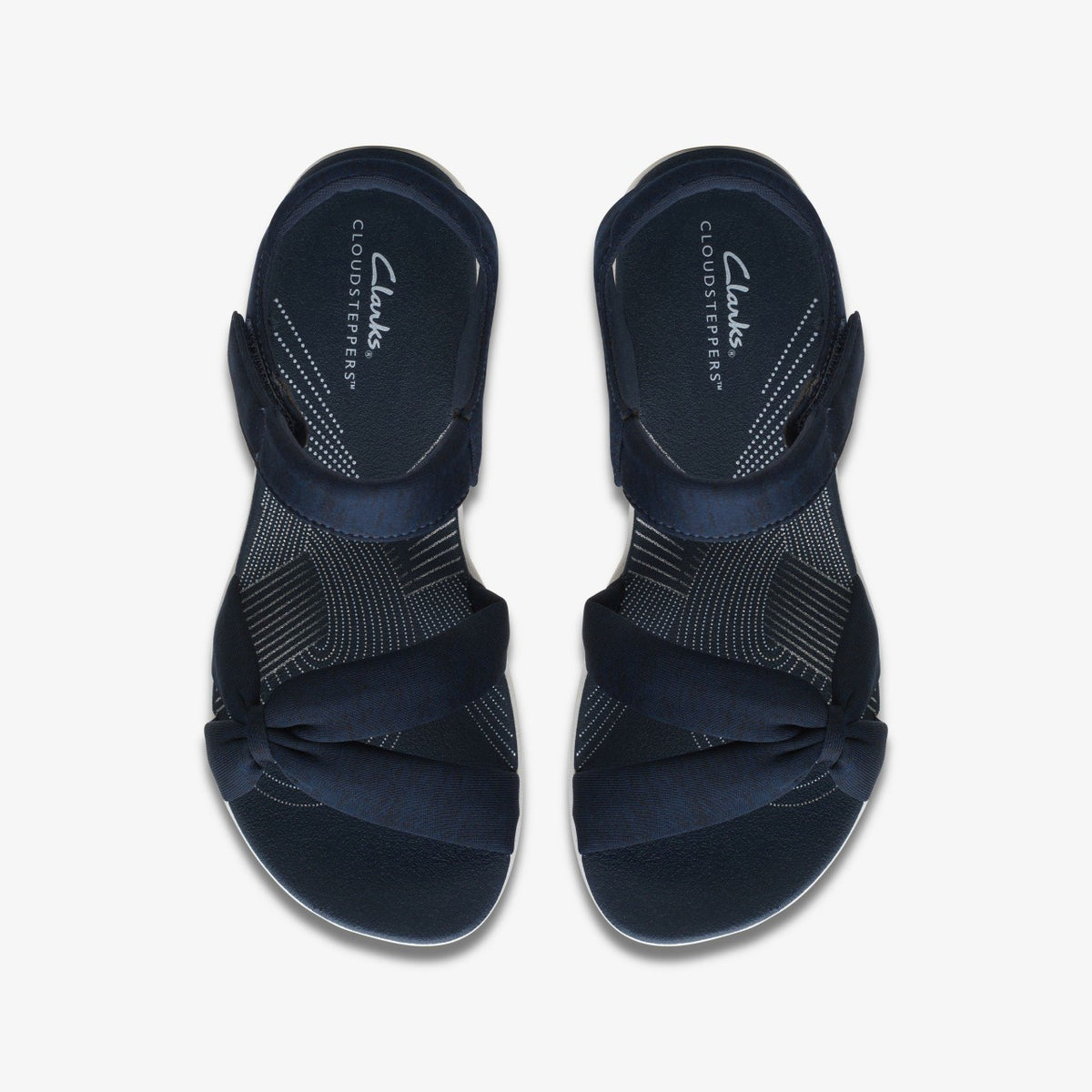 Clarks Arla Shore Navy Textile