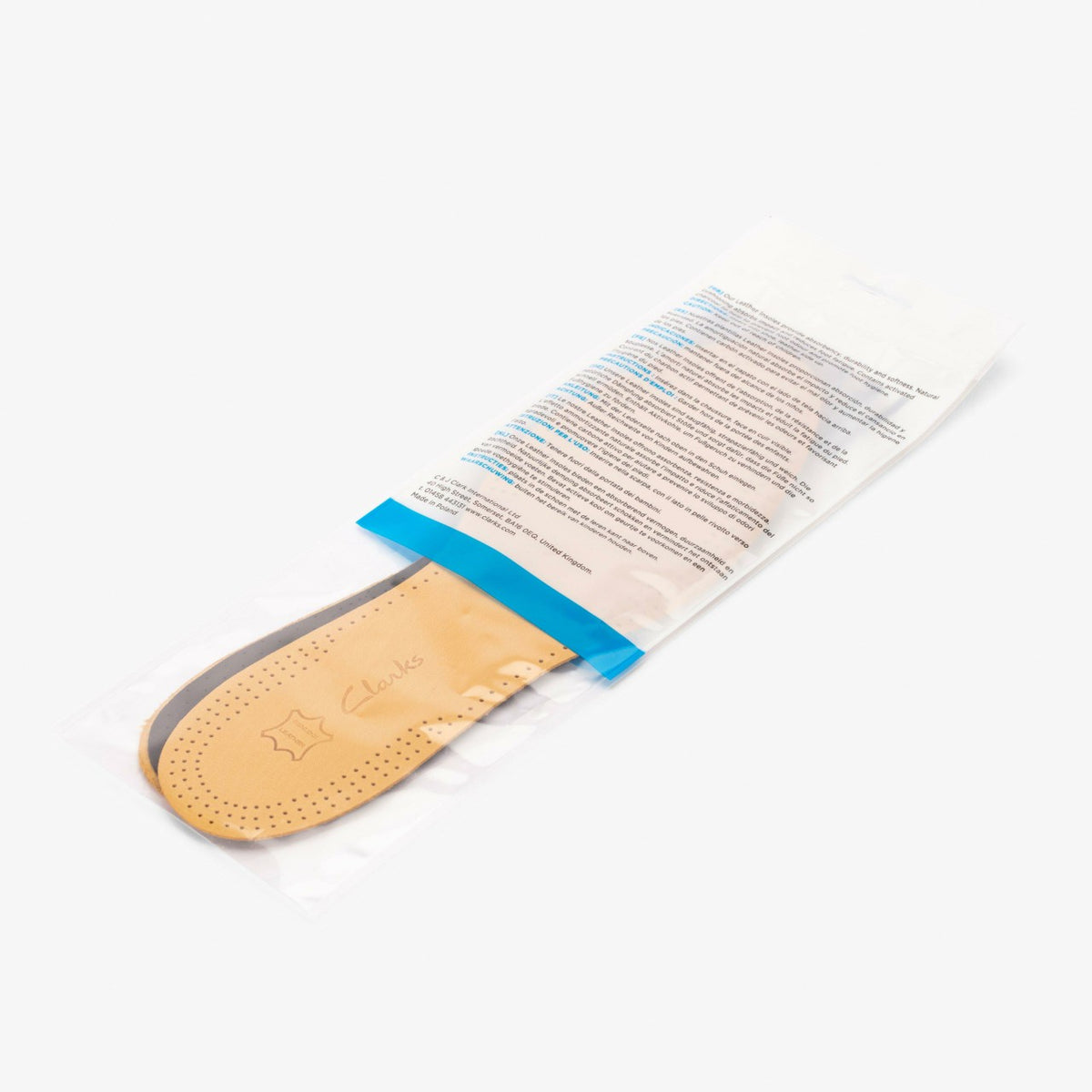 Clarks Adults Size 10 Leather Insoles N/A