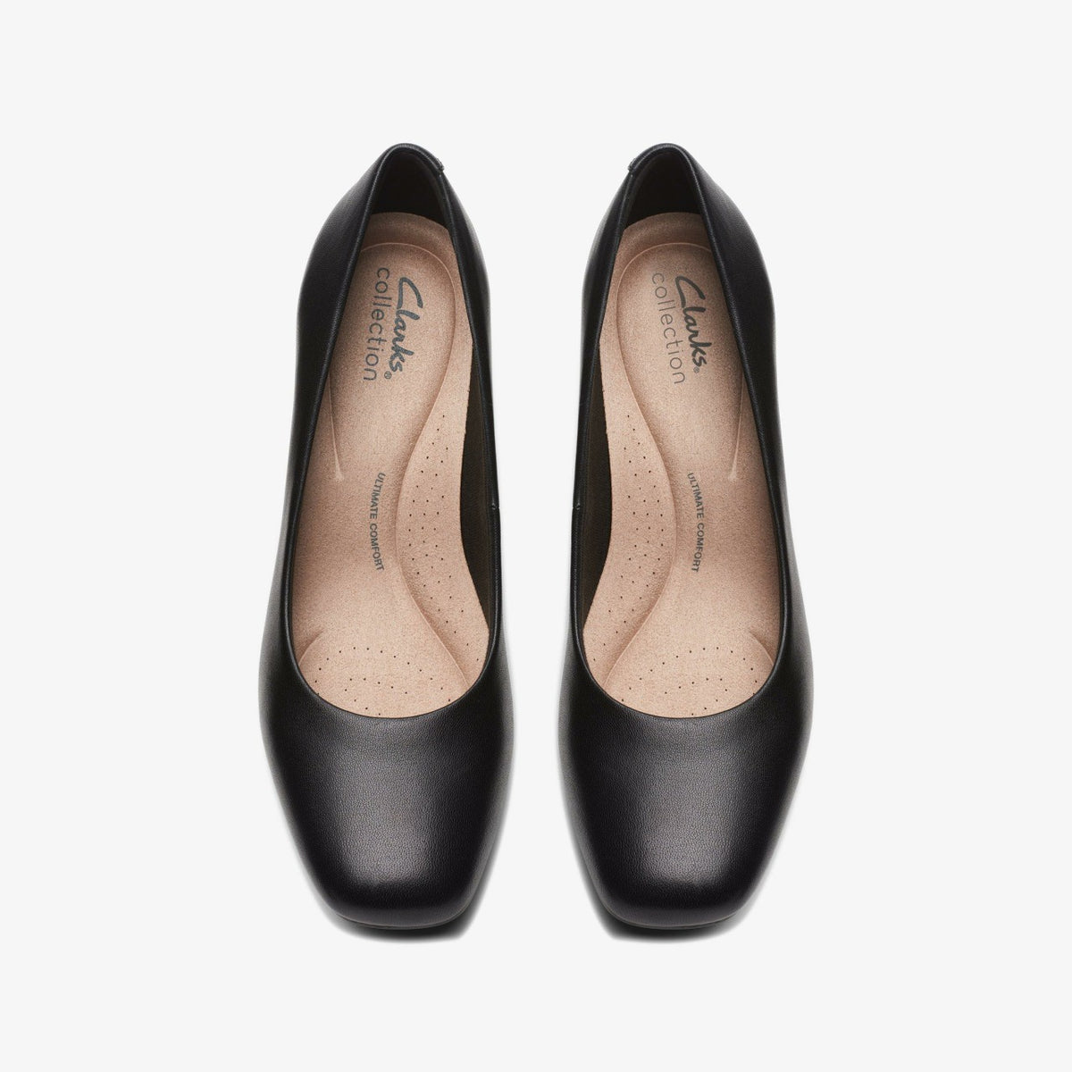 Clarks Kyndall Iris Black Leather