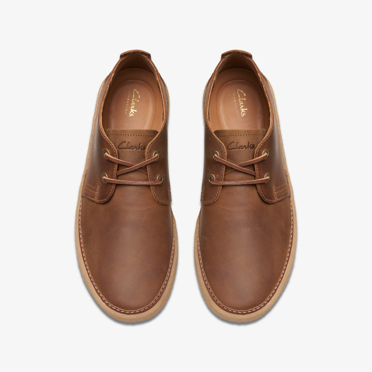 Clarks Clarkwood Low Beeswax Leather