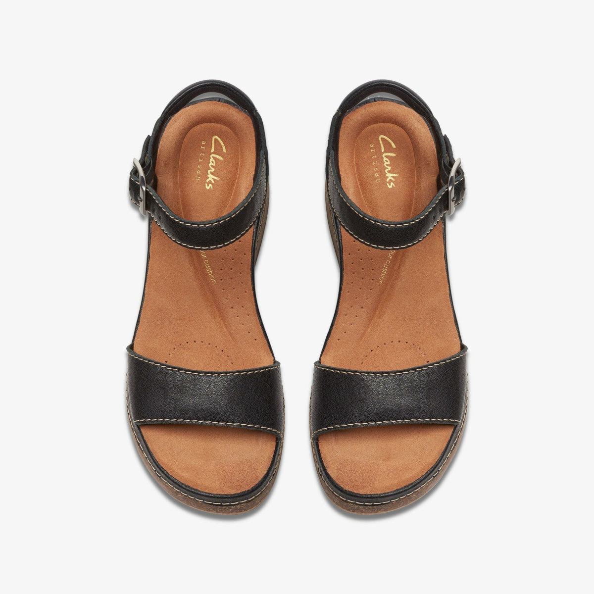 Clarks Kassanda Lily Black Leather