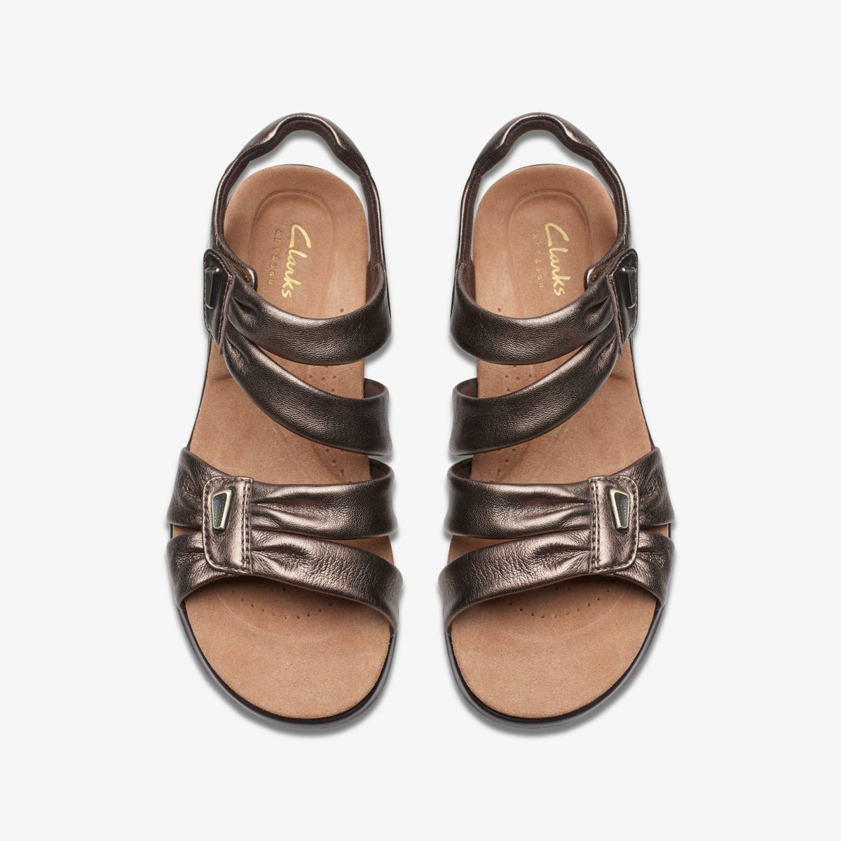 Clarks Kitly Ave Bronze Leather