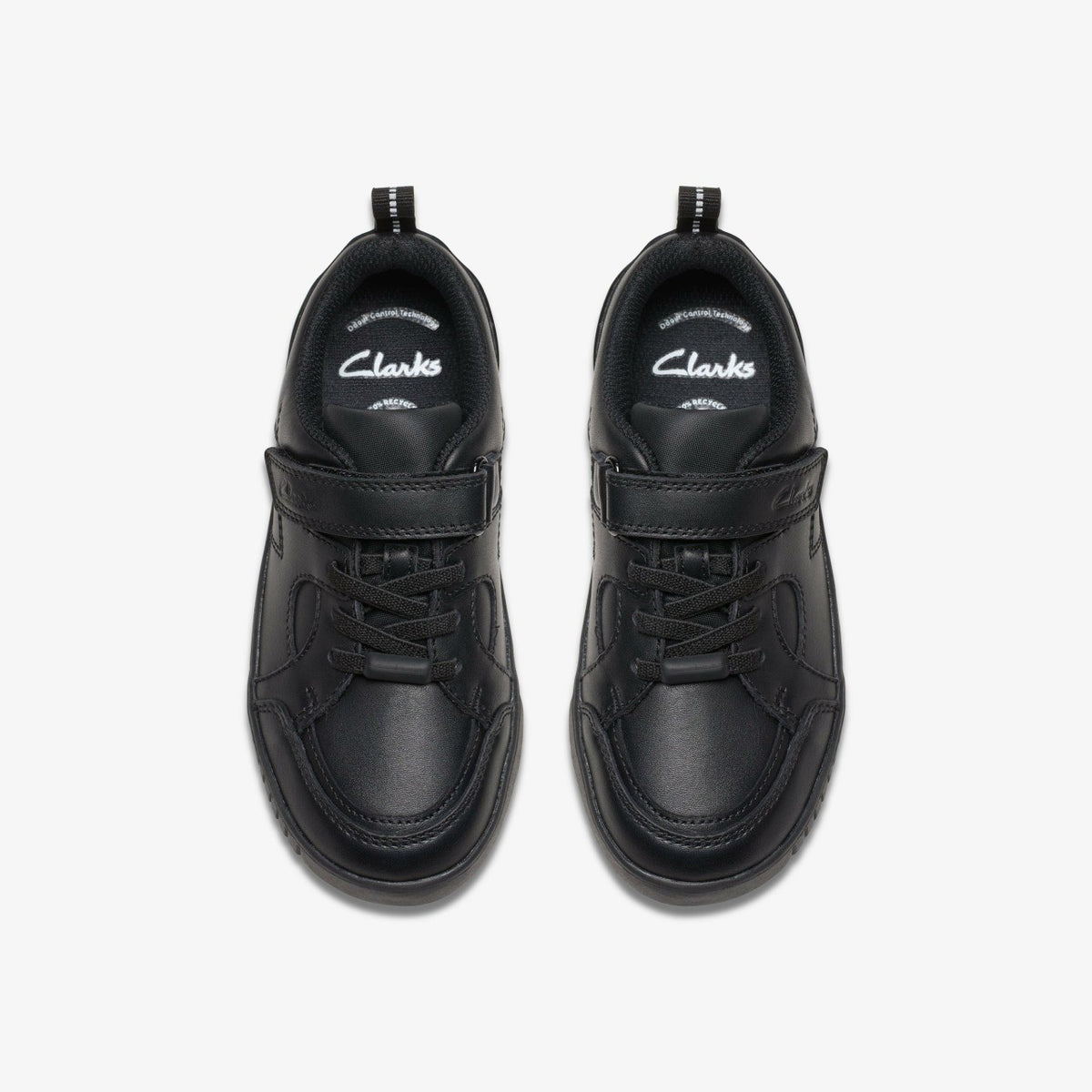 Clarks Oslo Flare Kid Black Leather