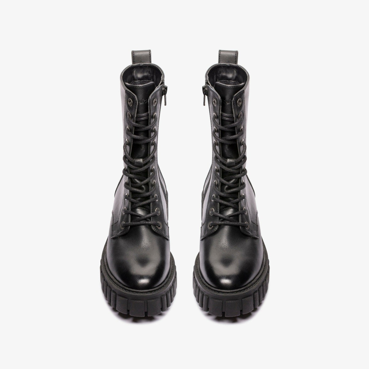 Clarks Page Lace Boot Black Leather