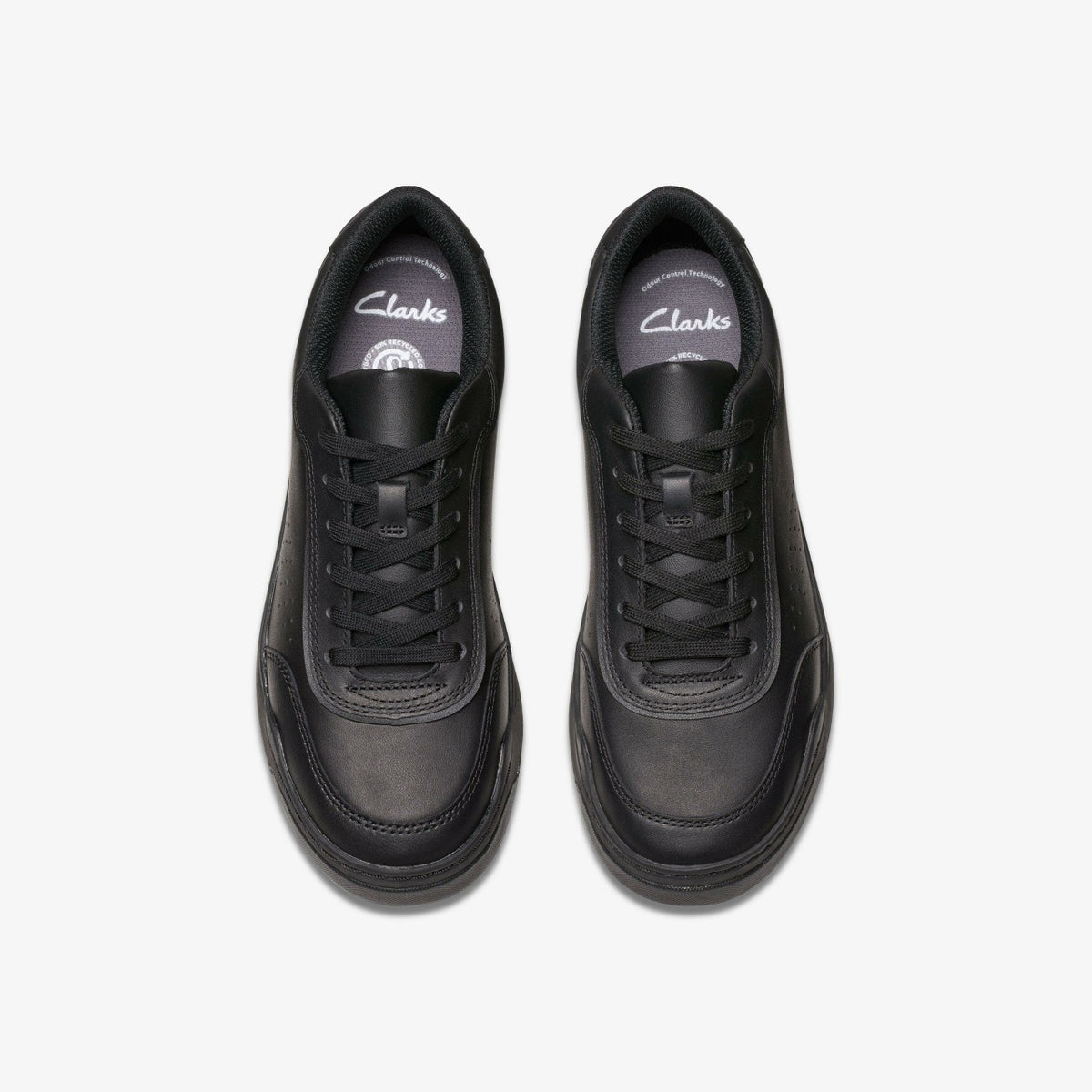 Clarks Urban Solo Older Black Leather