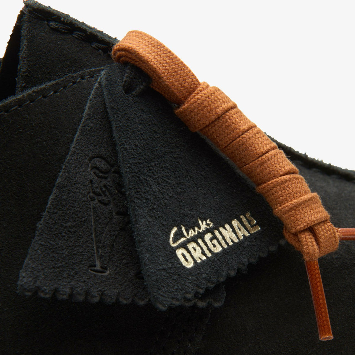 Clarks Desert Trek Black Suede