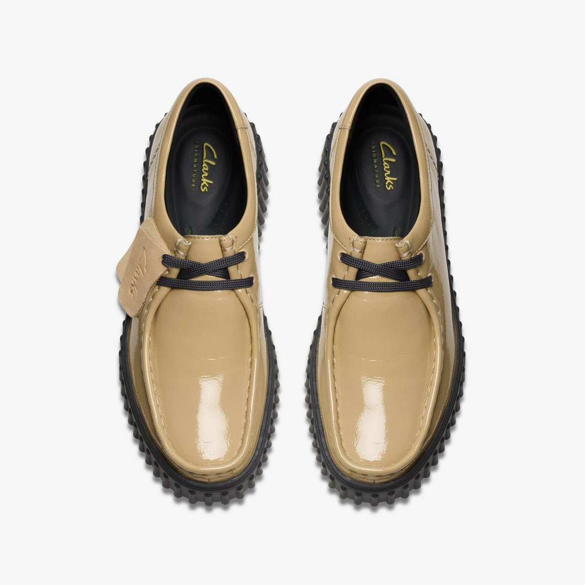 Clarks Torhill Bee Beige Patent