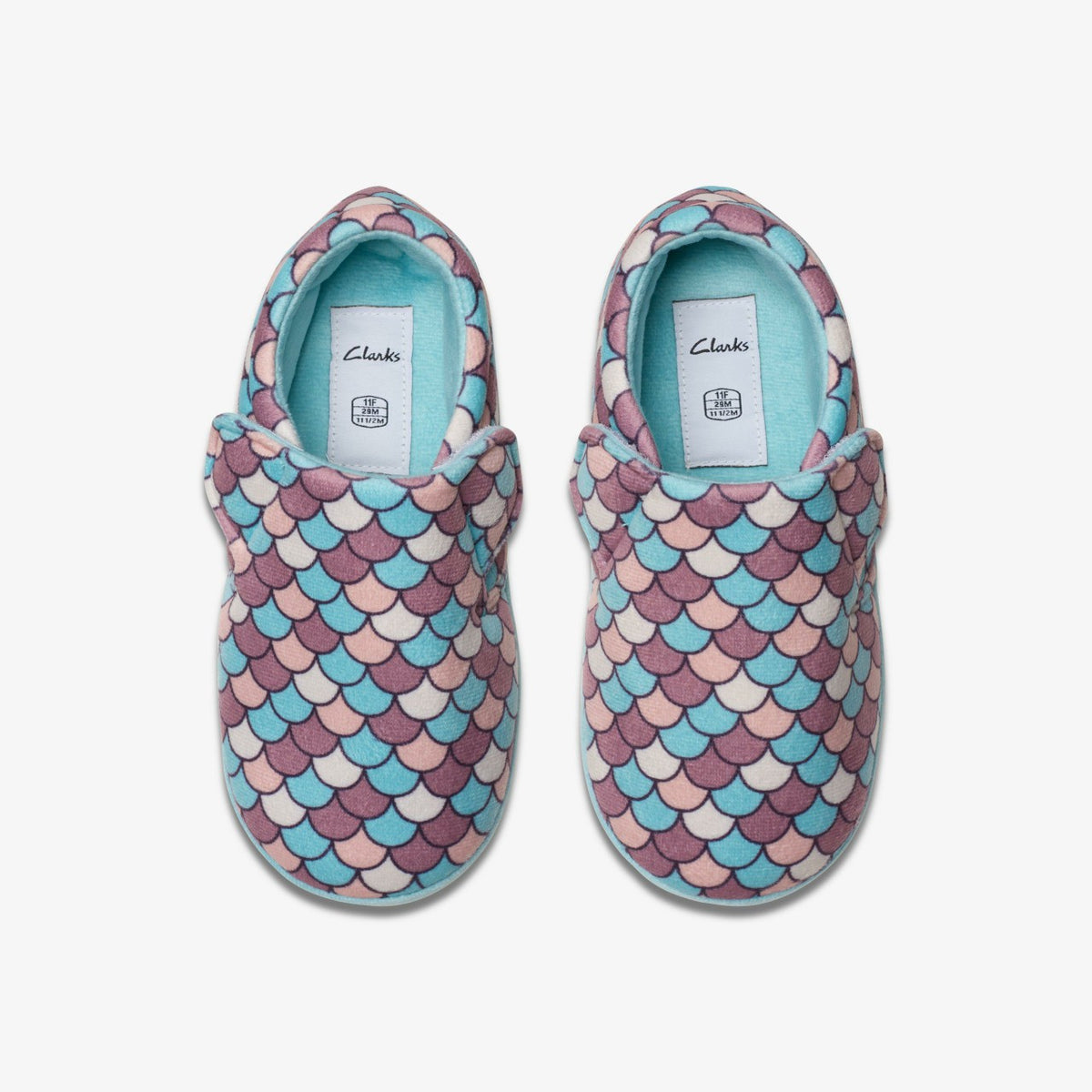 Clarks Fluffy Snug Kid Pink Multicolour