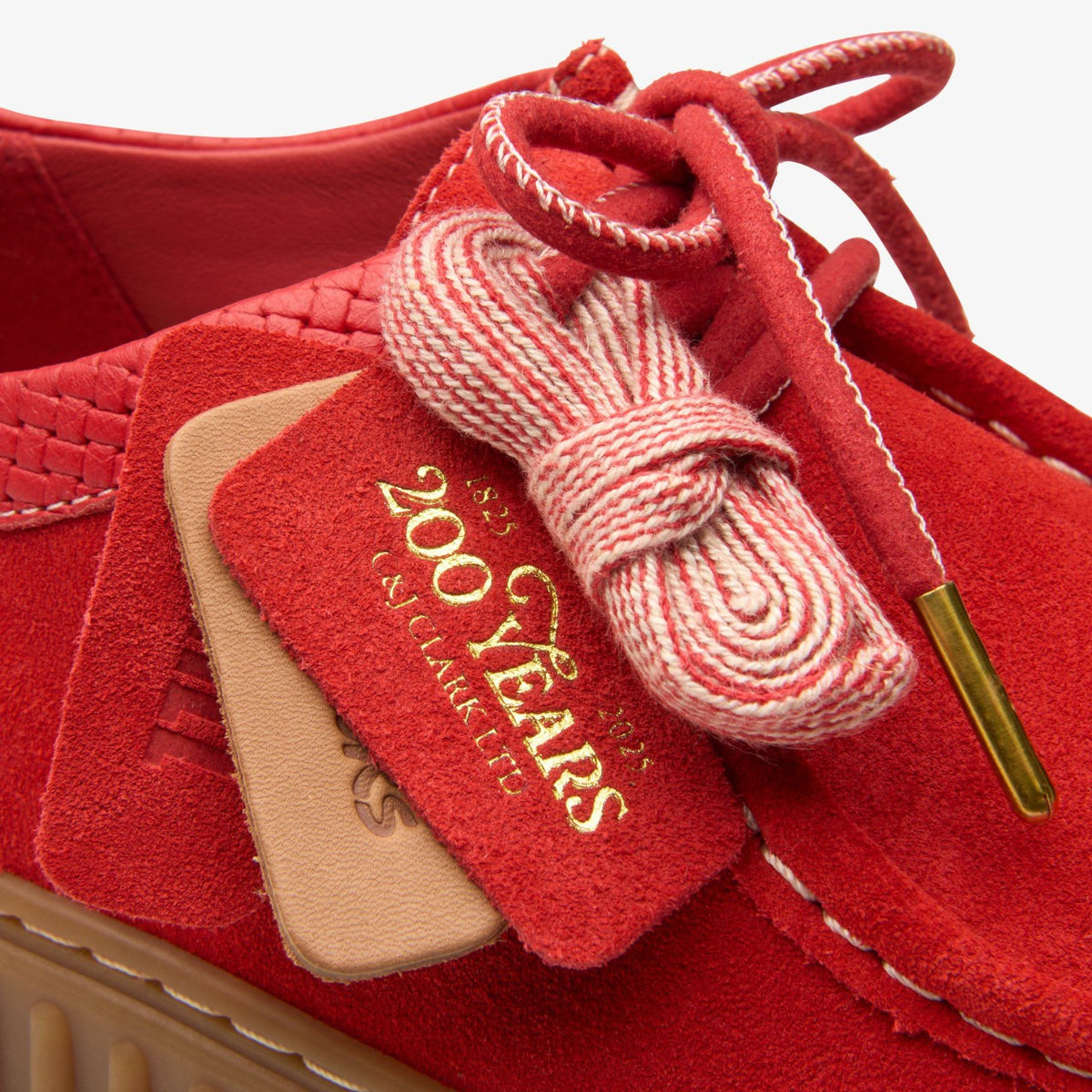 Clarks Torhill Lo Red Suede