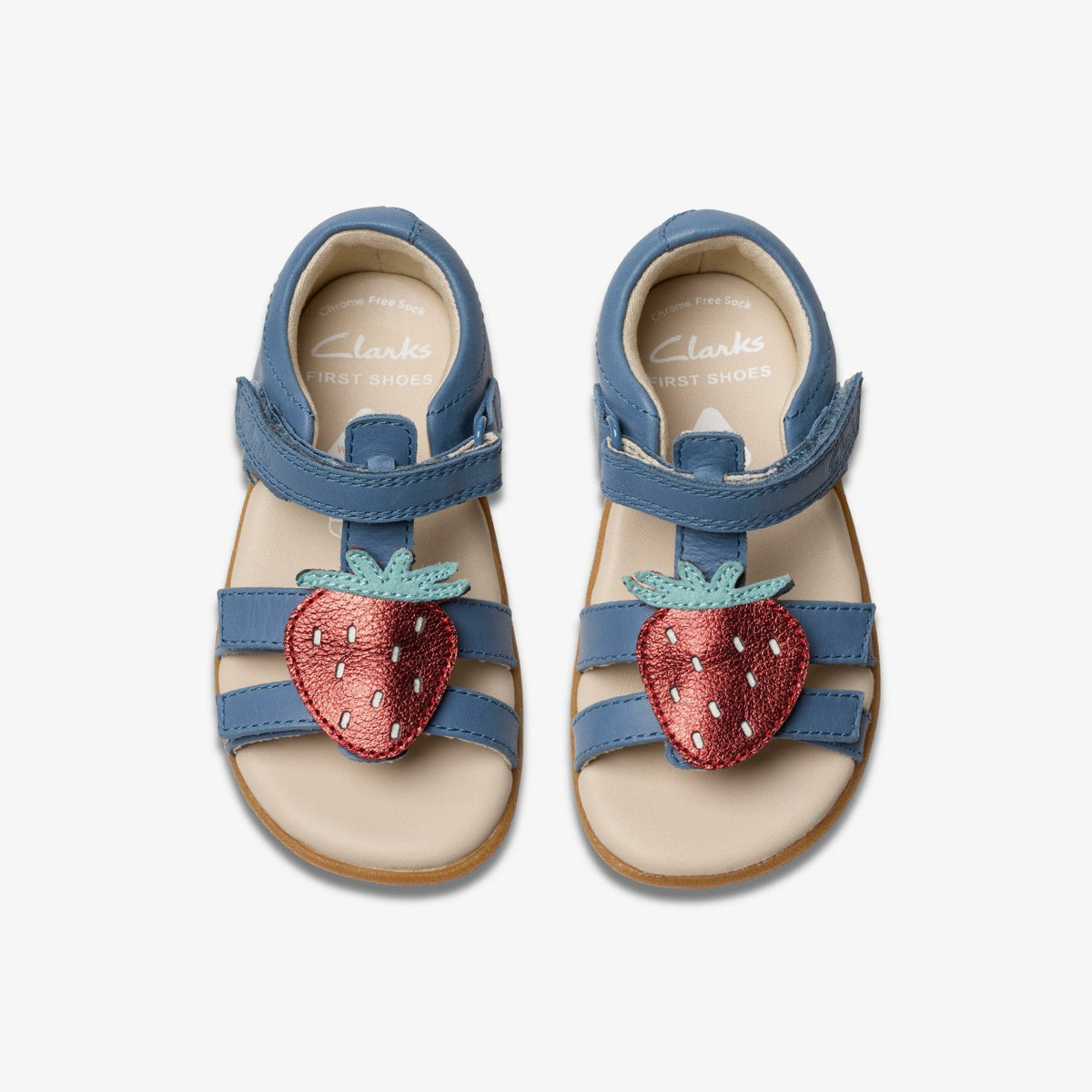 Clarks Zora Berry Toddler Blue