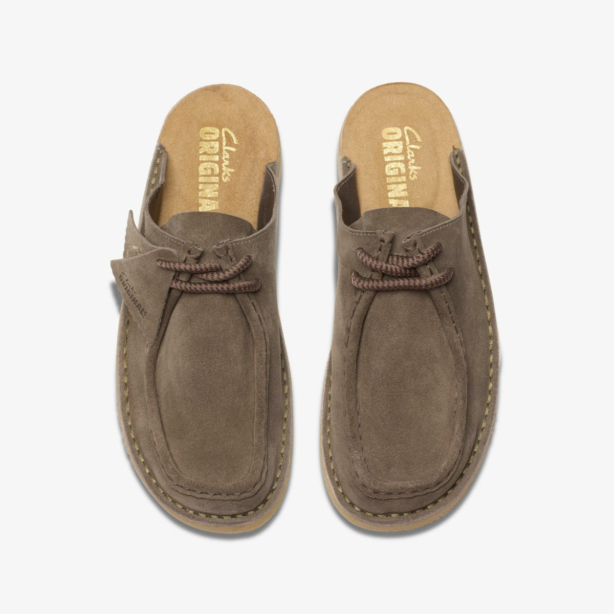 Clarks Desert Nomad Mule Grey/Sage