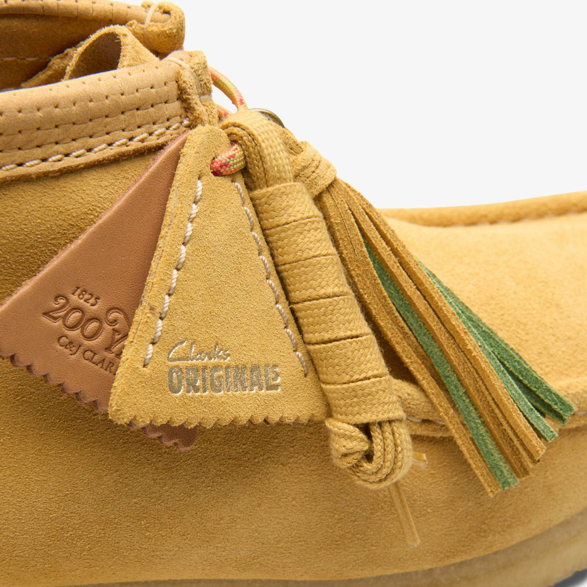 Clarks Wallabee Boot Golden Tan Suede