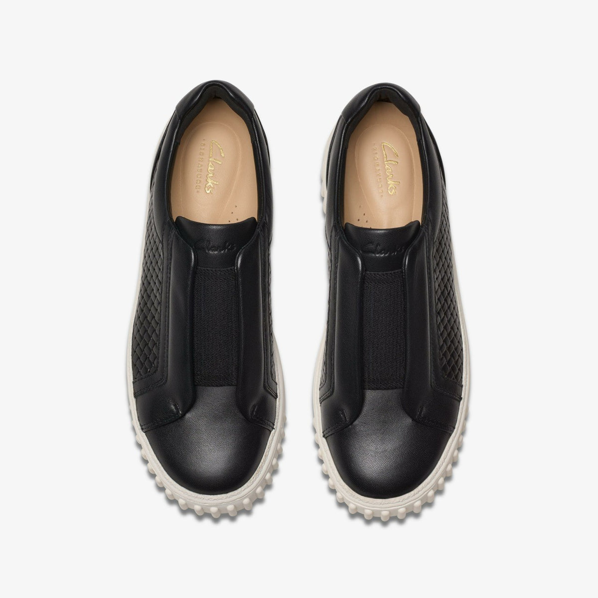 Clarks Mayhill Bay Black Leather