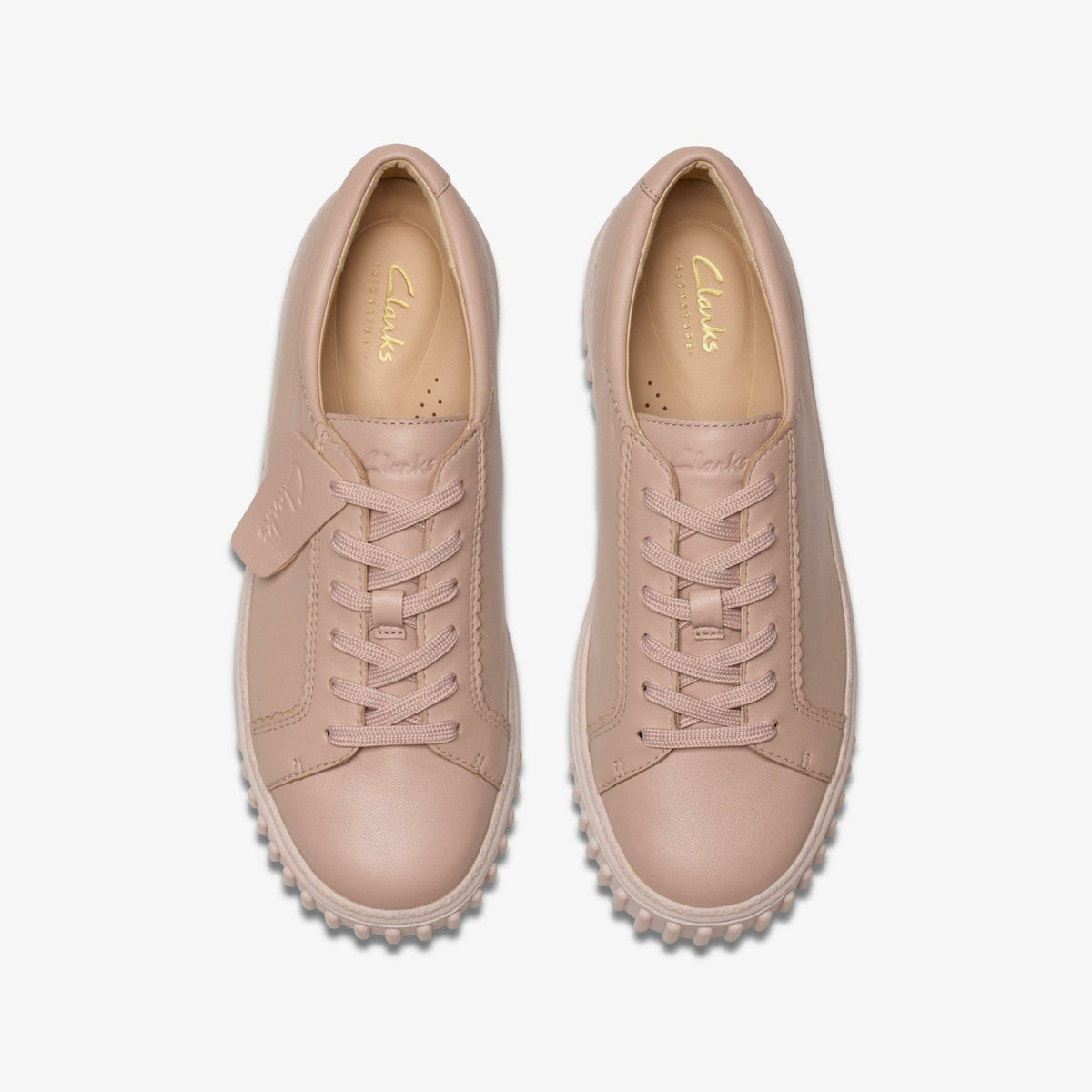 Clarks Mayhill Walk Light Pink Leather
