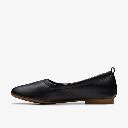 Clarks Fawna Soft Black Leather