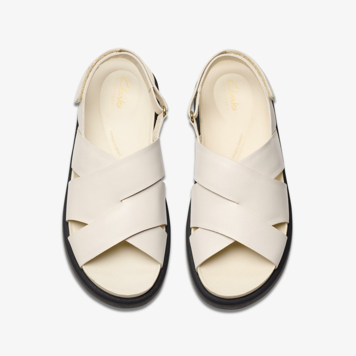 Clarks Aristella Sun Cream Leather