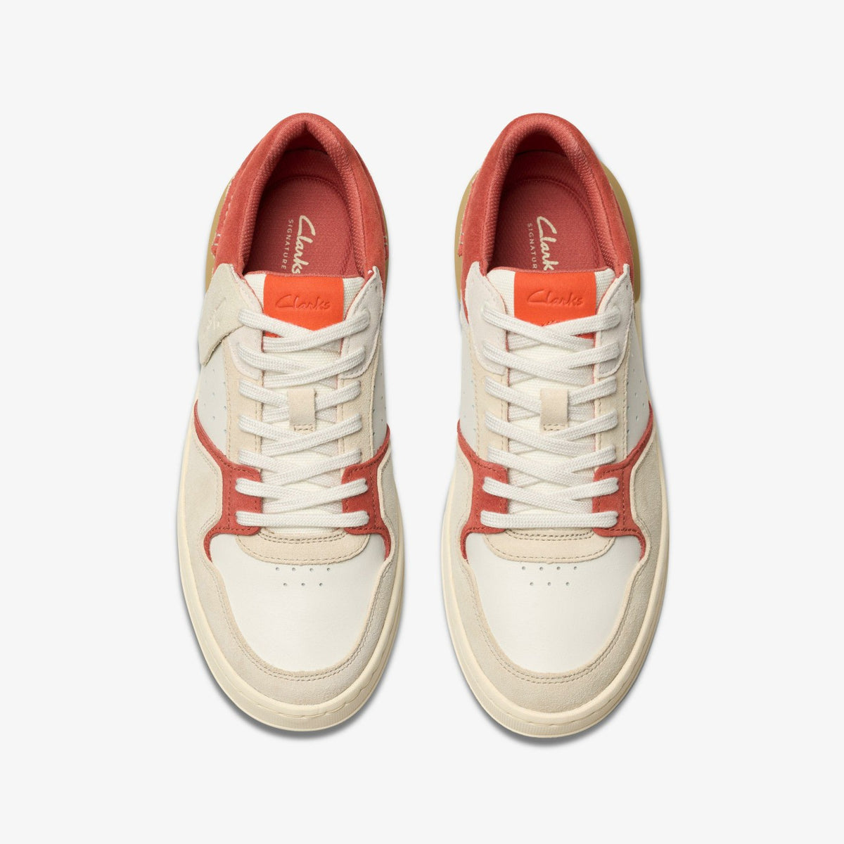 Clarks Courtlite 2 Lo Red Combination