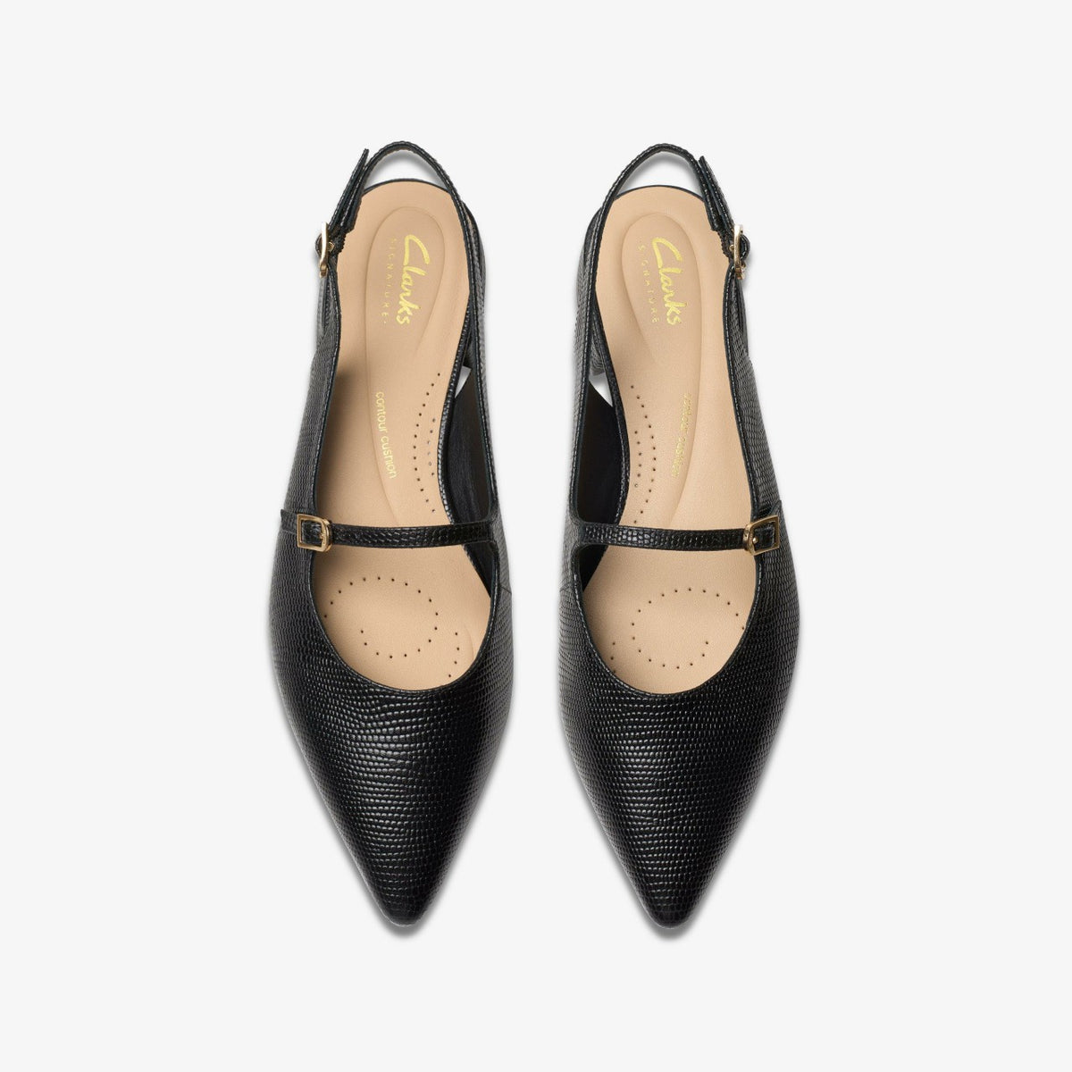 Clarks Sensa 15 Shine Black Interest