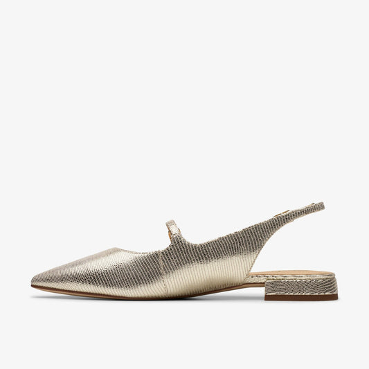 Clarks Sensa 15 Shine Champagne Interest