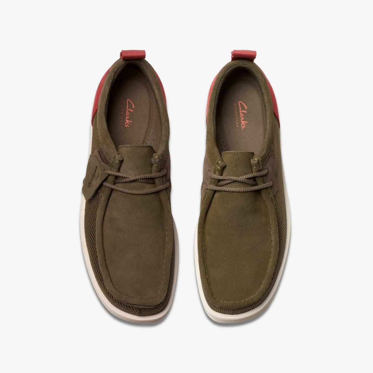 Clarks Wallabee FTR 2 Lo Olive Combination