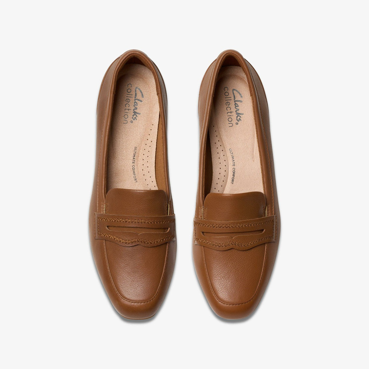 Clarks Juliet Top Tan Leather