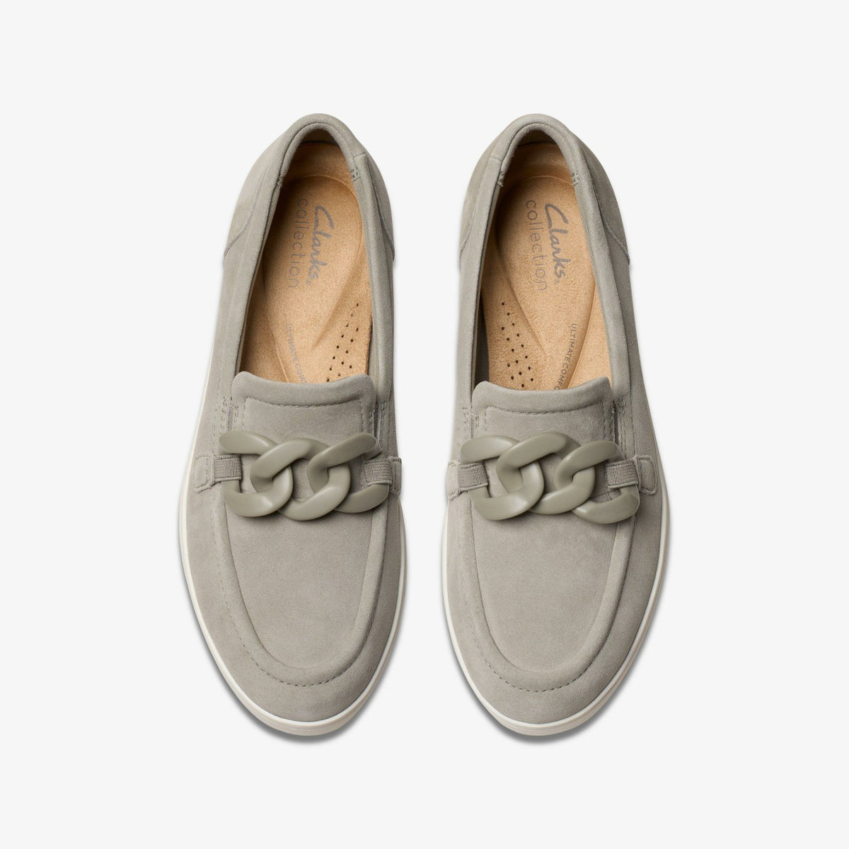 Clarks Zylah May Stone Suede
