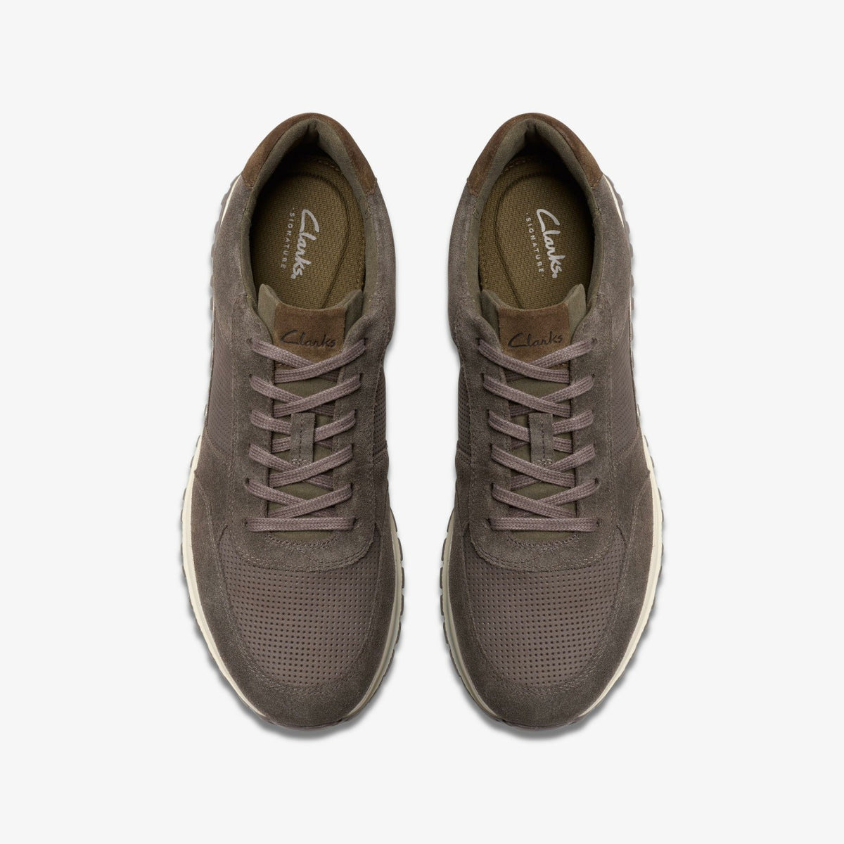 Clarks Radwell Lace Dark Grey Combination