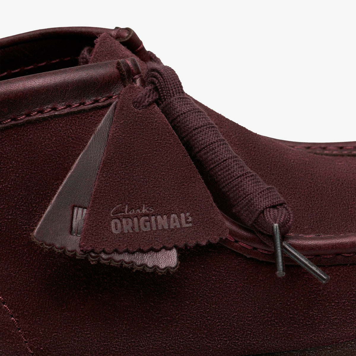 Clarks Wallabee Boot Purple Grape Suede