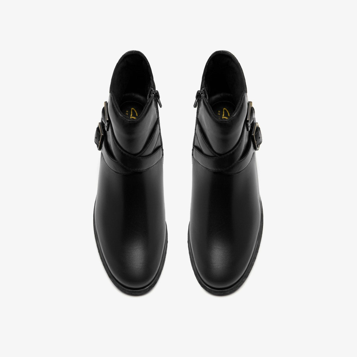 Clarks Havisham Bay Black Leather