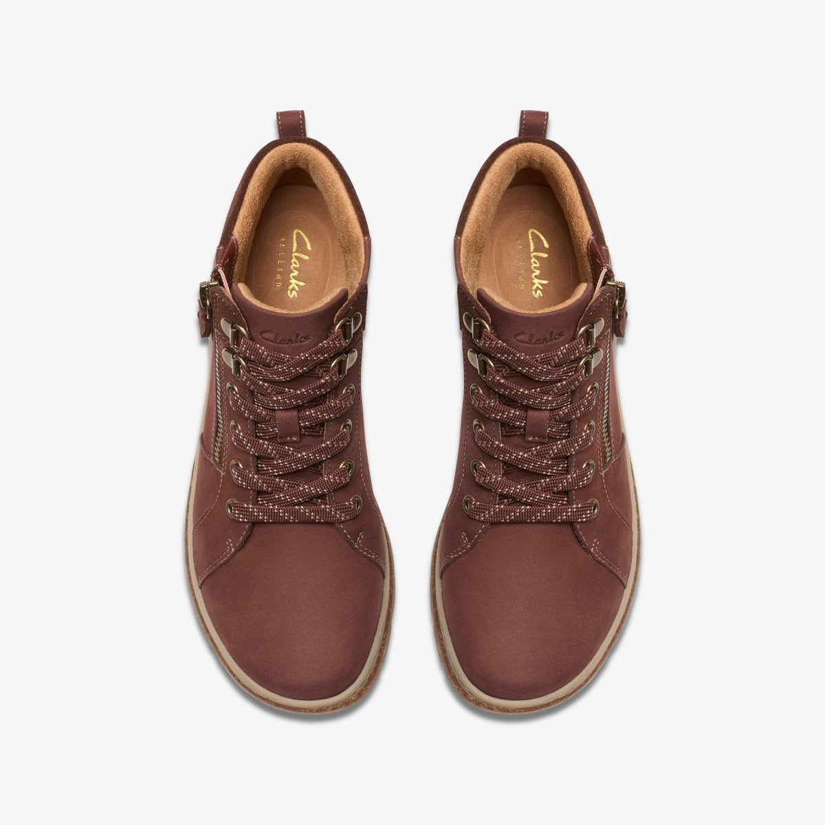 Clarks Orlene Top Waterproof British Tan Nubuck