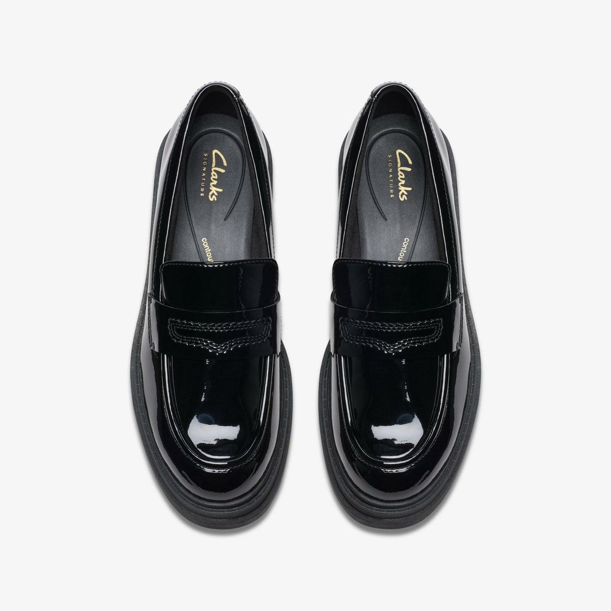 Clarks Orinoco3 Edge Black Patent