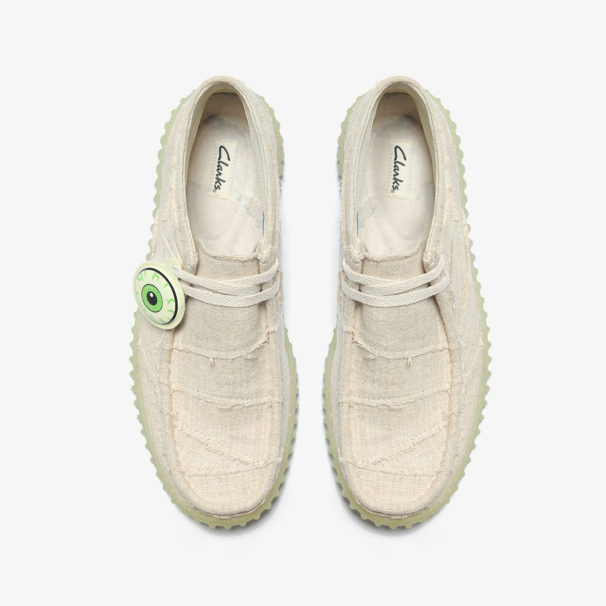 Clarks Torhill Hallow Off White Textile