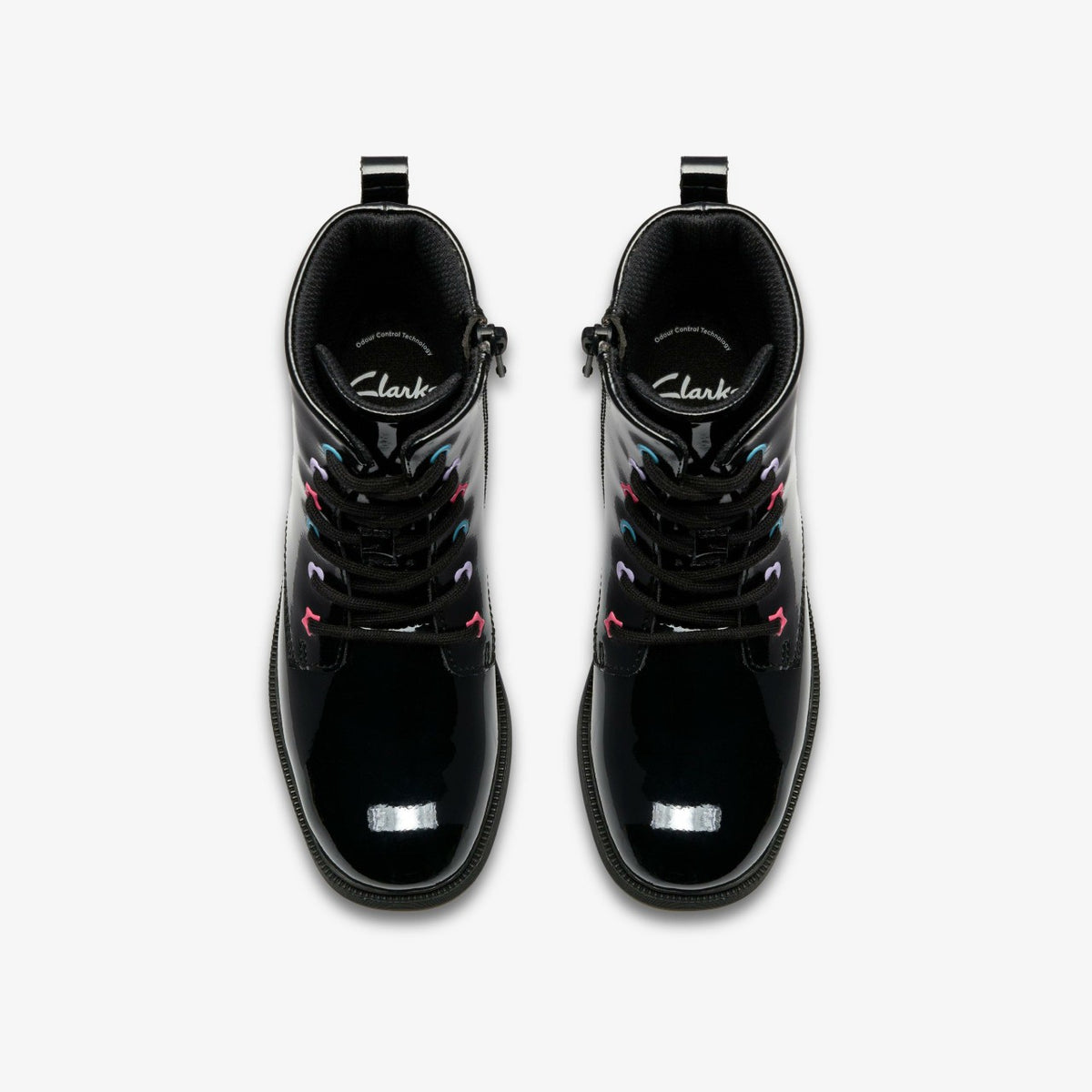 Clarks Oaklyn Charm Kid Black Patent