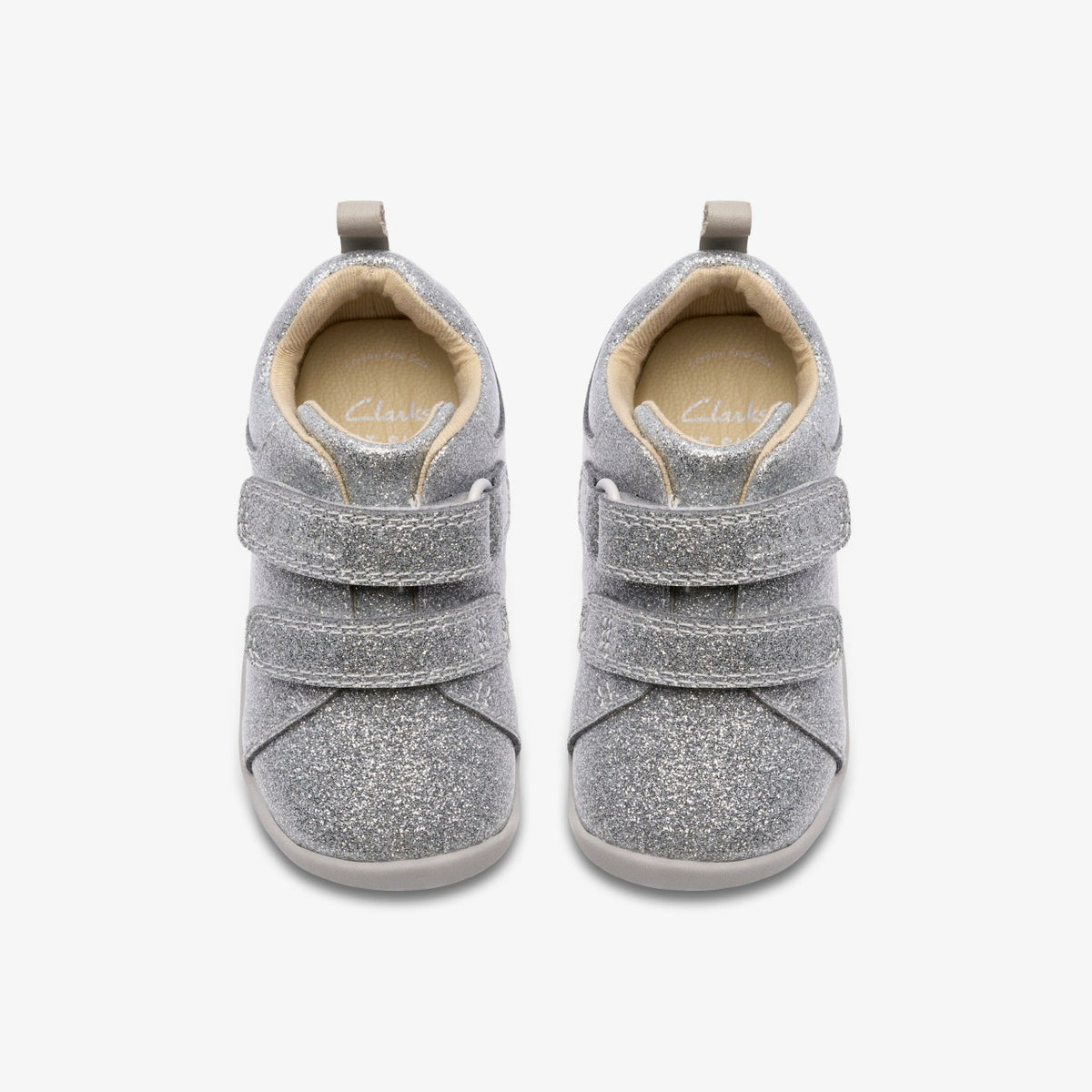 Clarks Roamer Craft Toddler Silver Patent