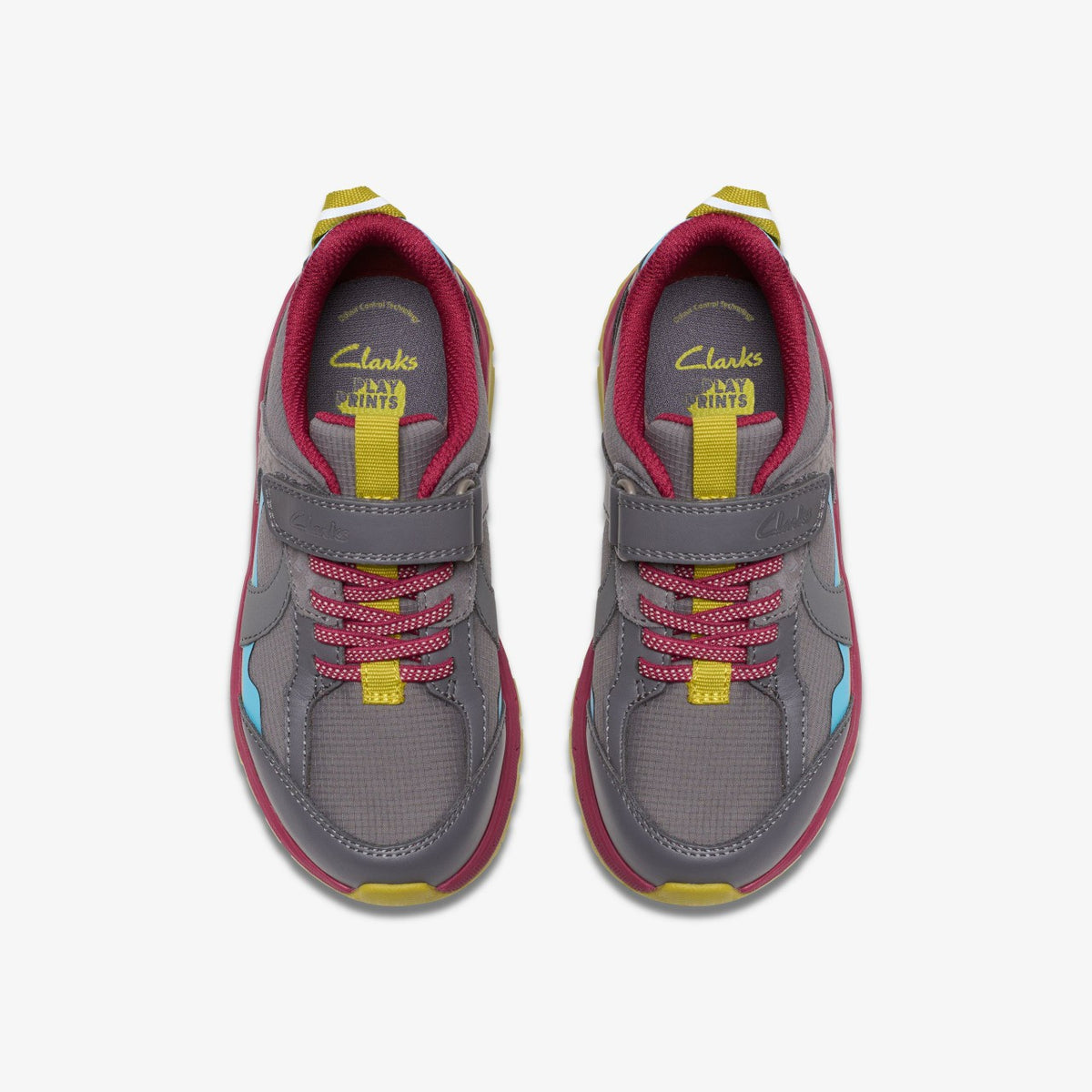 Clarks Selva Hero Kid Dark Grey Combination