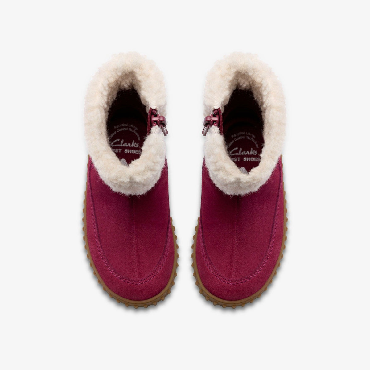 Clarks Cove Snug Toddler Berry Suede