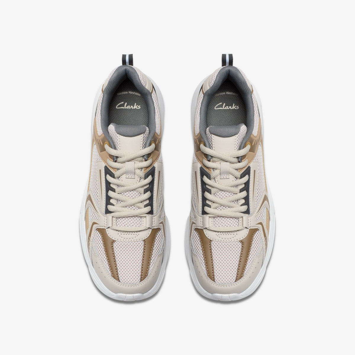 Clarks Crafton Move Youth Beige Combination