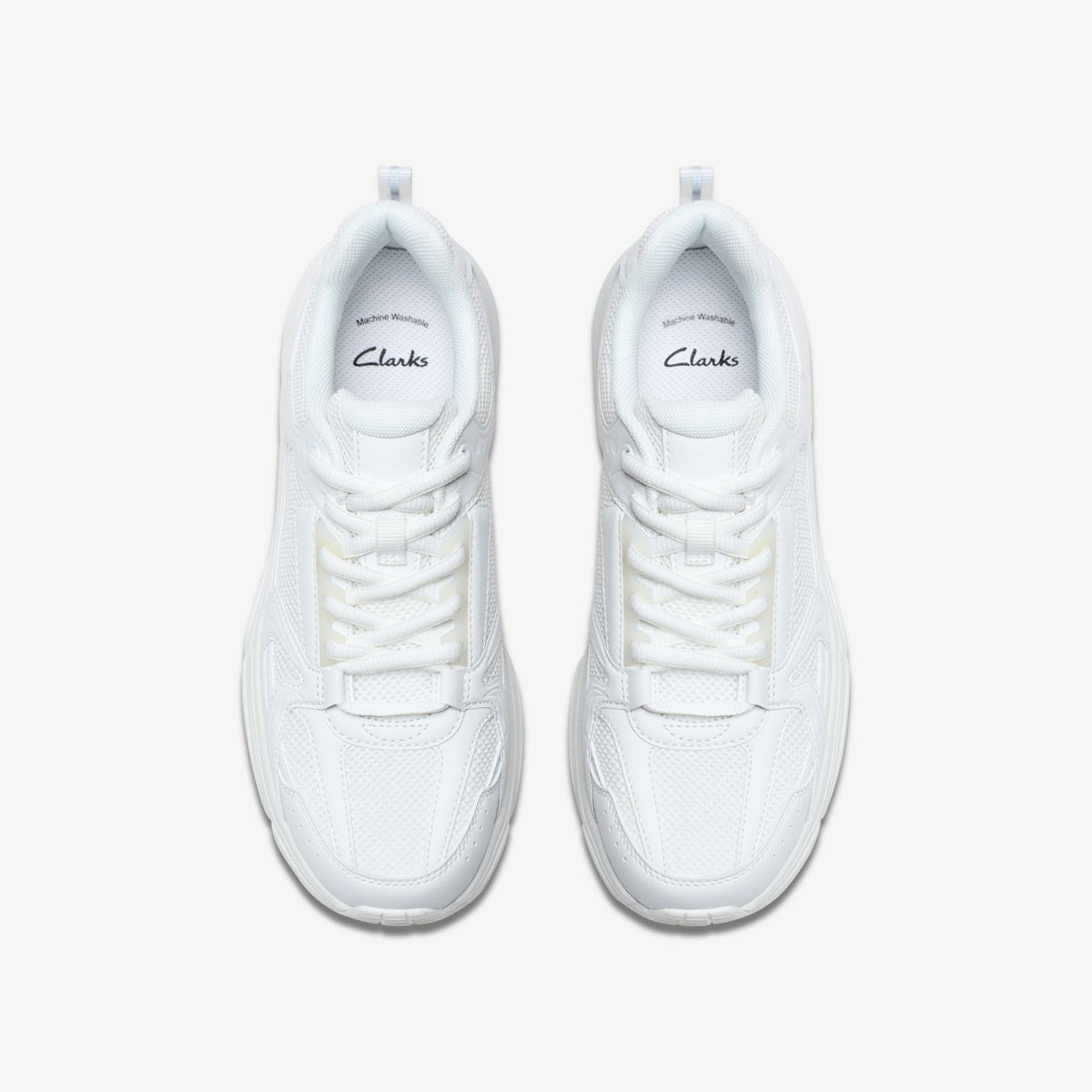 Clarks Crafton Move Youth White/White