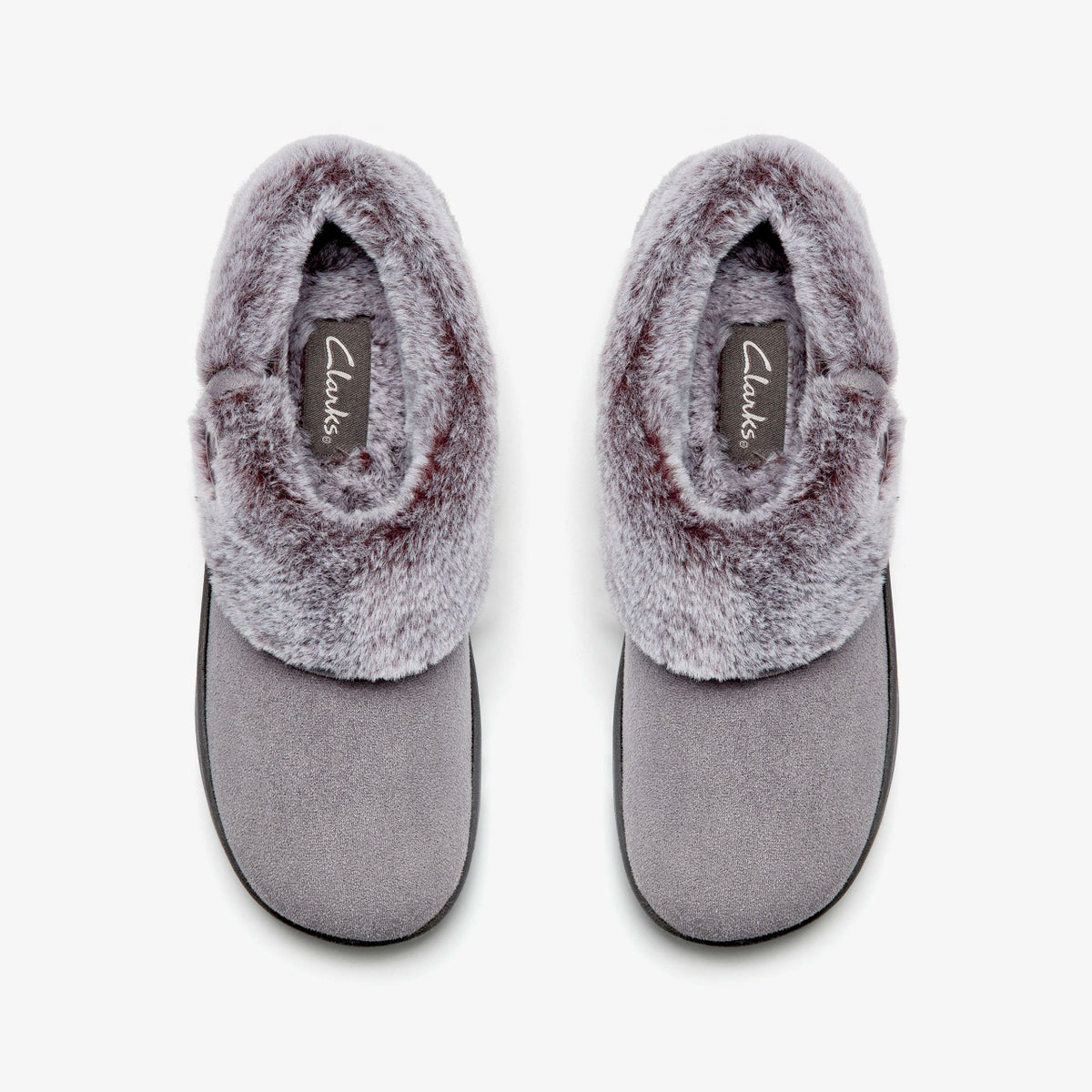Clarks Evelyn Mule Grey
