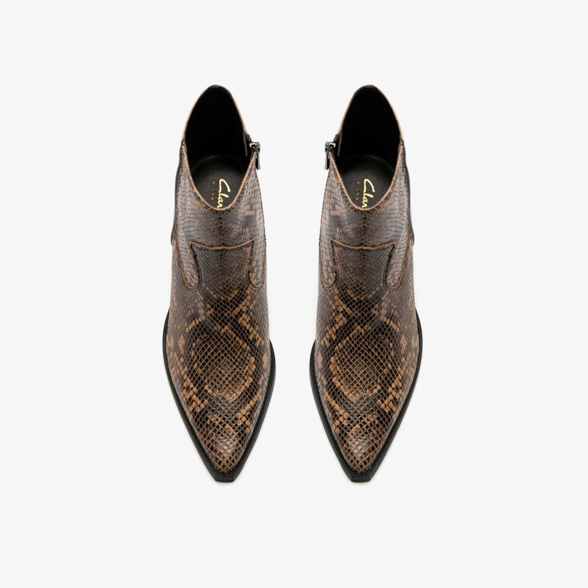 Clarks Kheda West Snake Print