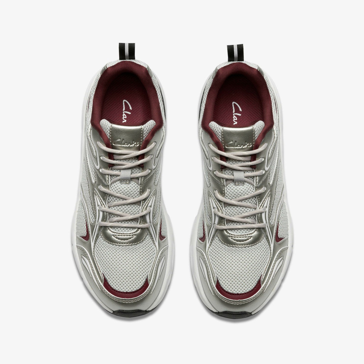 Clarks Axcel Walk Silver Combination