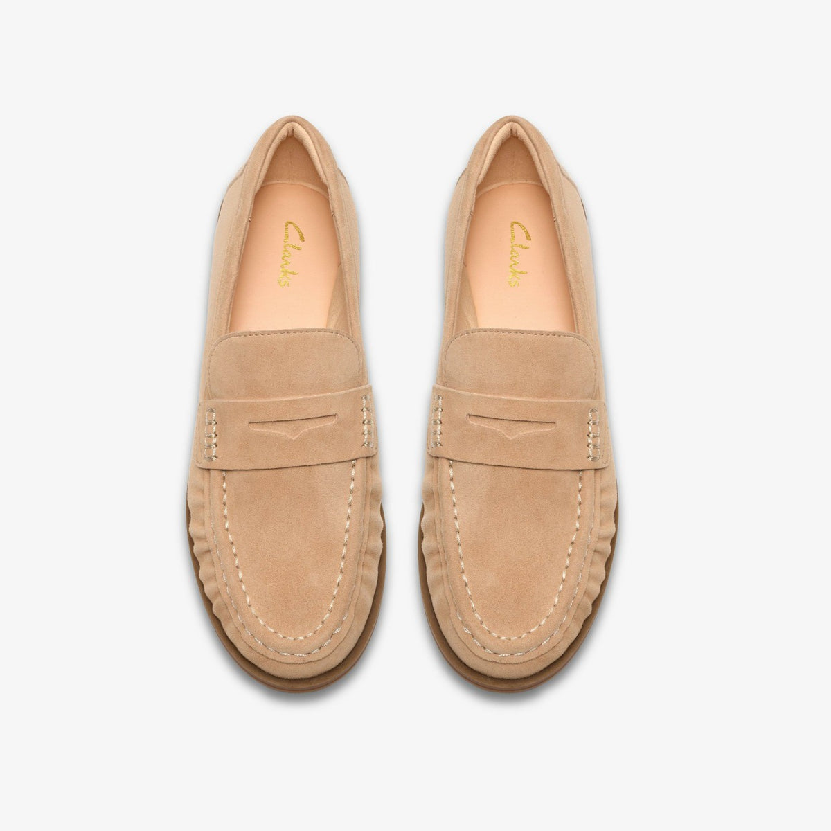Clarks Alixea Walk Warm Sand Suede