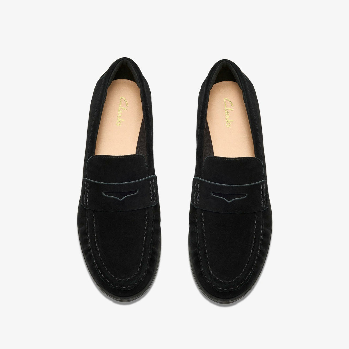 Clarks Alixea Walk Black Suede