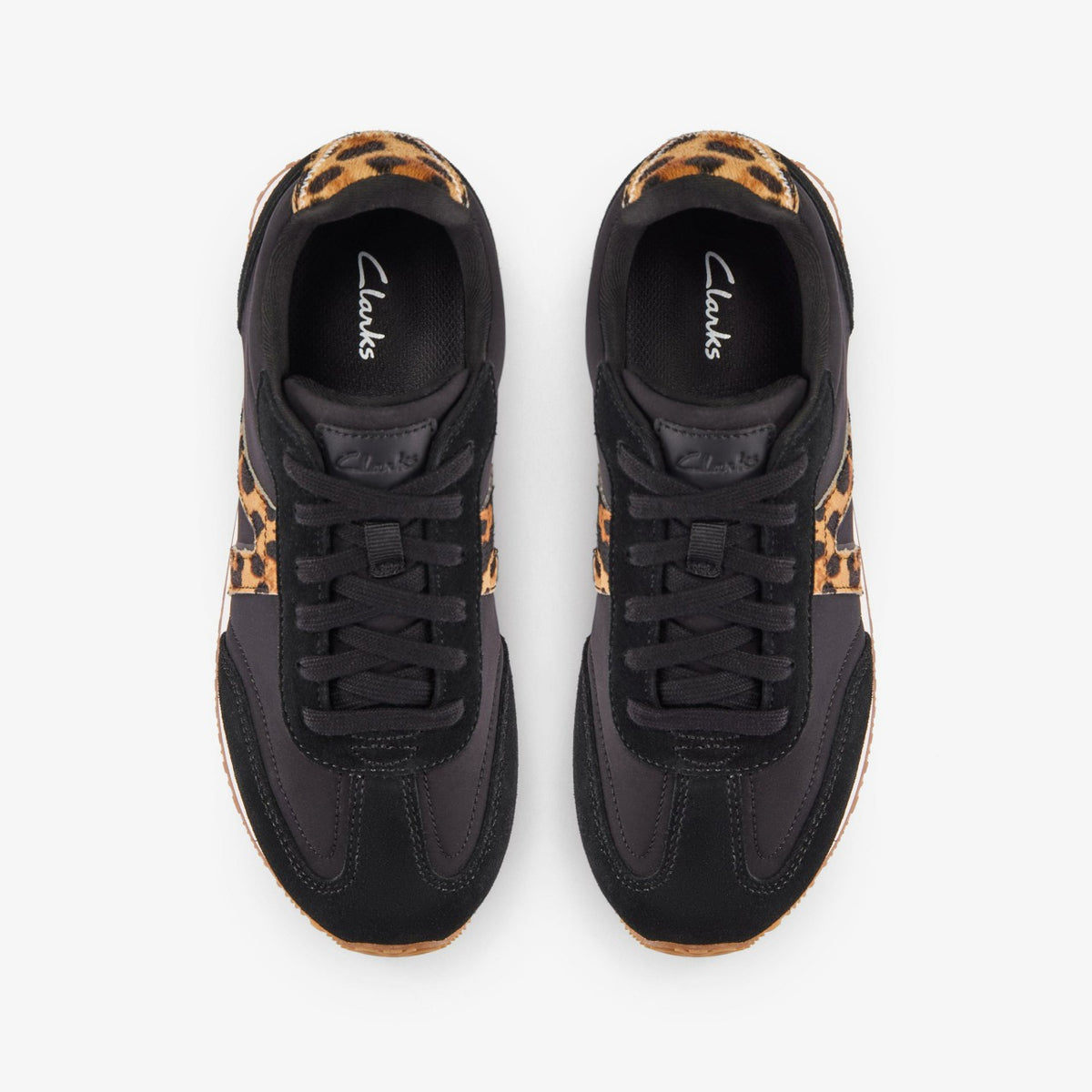 Clarks Calo Run Leopard Print Combination